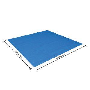 Bestway Bodenplane für Aufstellpools und Whirlpools 457 cm